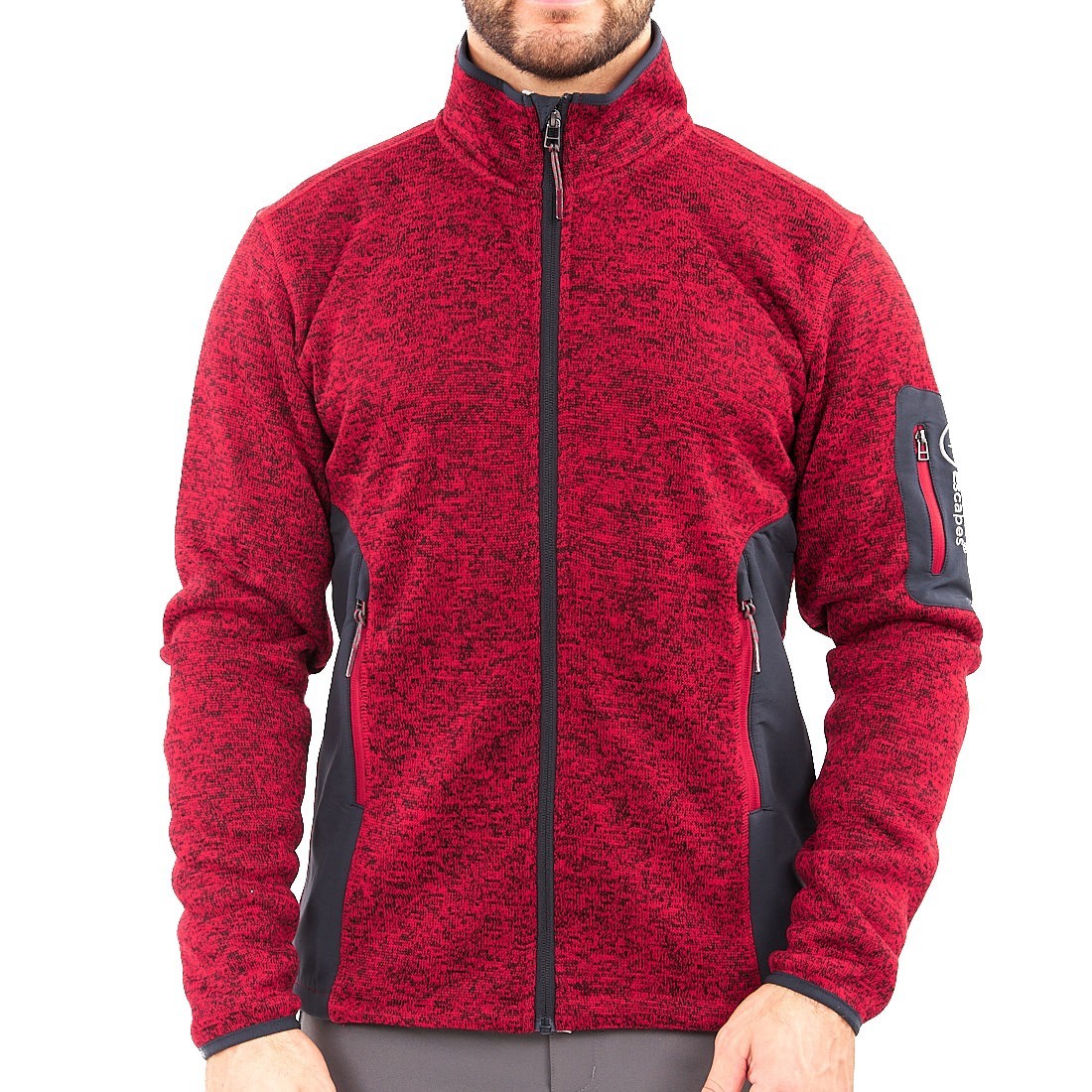 ONTAKE - Man long zip fleece jacket